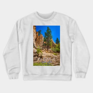 Lick Wash Trail Hike Crewneck Sweatshirt